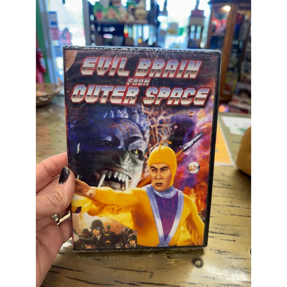 Vintage Evil Brain from Outer Space DVD Sealed
